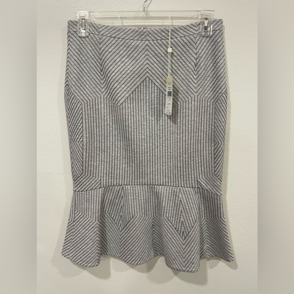 BCBG Max Azria grey mermaid Dominik skirt